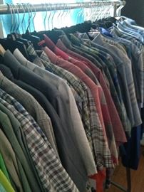 Consigned brand new selections of Exofficio, Outdoor Research, and Marmot clothes for men