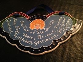 J. Duban Design wall decor - "Fruit of the Spirit" - Galatians 5:22 (The fruit of the Spirit is love, joy, peace, longsuffering, gentleness, goodness, faith, meekness, temperance: against such there is no law.)