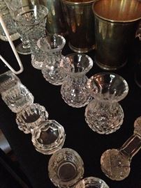 Small vases and salts