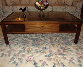 MID-CENTURY COFFEE TABLE - WE HAVE THE MATCHING SIDE TABLES (SEE NEXT PIC)