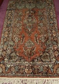 SILK TABRIZ PERSIAN RUG - VERY NICE !
