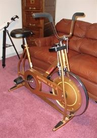 A DEFINITE CONVERSATION PIECE AND ITS IN REALLY GOOD CONDITION! VINTAGE SCHWINN EXERCISE BIKE. ARE YOU READY TO GET YOUR EXERCISE ON ? 