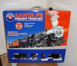 LIONEL SANTA FE FREIGHT TRAIN SET #7 - NEW IN BOX