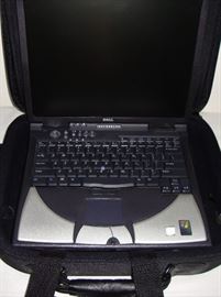 DELL INSPIRON LAPTOP WITH CASE & COOLING STAND