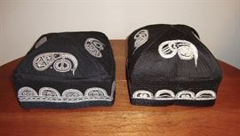 VINTAGE RUSSIAN PILL BOX HATS