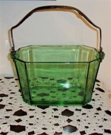 HEISEY MOONGLOW ICE BUCKET - NICE DEPRESSION GLASS