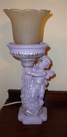 SWEET CHERUB LAMPS - WE HAVE THE PAIR
