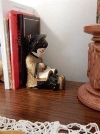 Chalkware Bookend