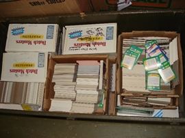 100's of baseball and other sports cards