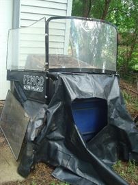 Femco Snow blower shield/cab