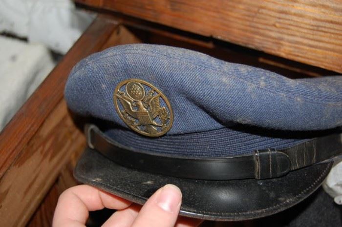 Military cap, vintage