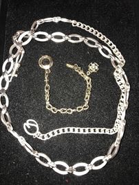 ST. JOHN BRACELET AND BELT