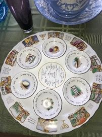 UNIQUE SEDER PLATE MADE IN ISRAEL