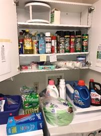 CLEANING SUPPLIES / BROOMS / MOPS