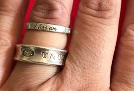 TIFFANY & CO RINGS