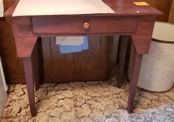 antique entry table (x2)