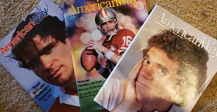 vintage collectible magazines ephemera american way american airlines advertising