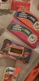vintage candy boxes