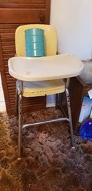 vintage highchair