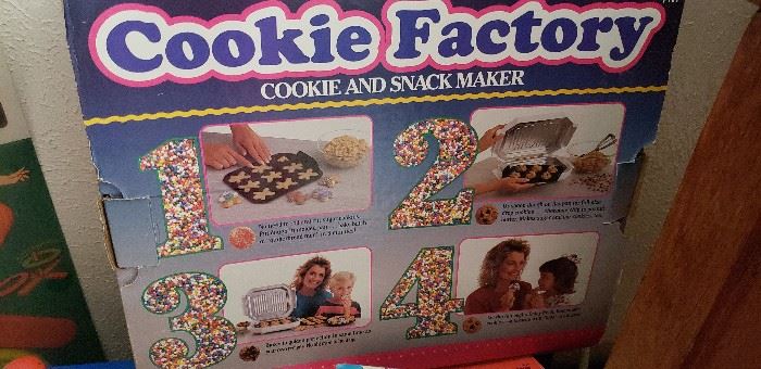cookie factory kids toys
