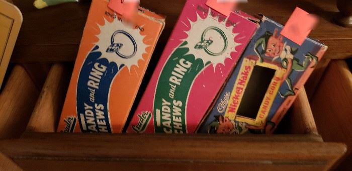 vintage candy boxes