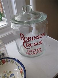 Robinson Crusoe Salted Peanuts.  This company was in Lynchburg
