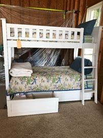 Like New Bunk Beds Complete With Accessories
