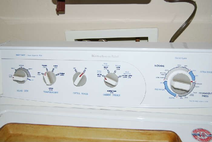 KITCHEN AID WASHER AND DRYER