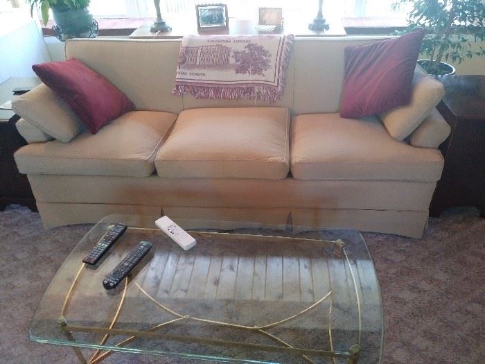 couch and coffee table