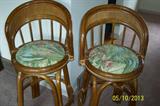 rattan bar stools