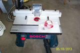 Bosch router table