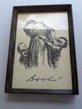 kathe kollwitz "Brot" framed print