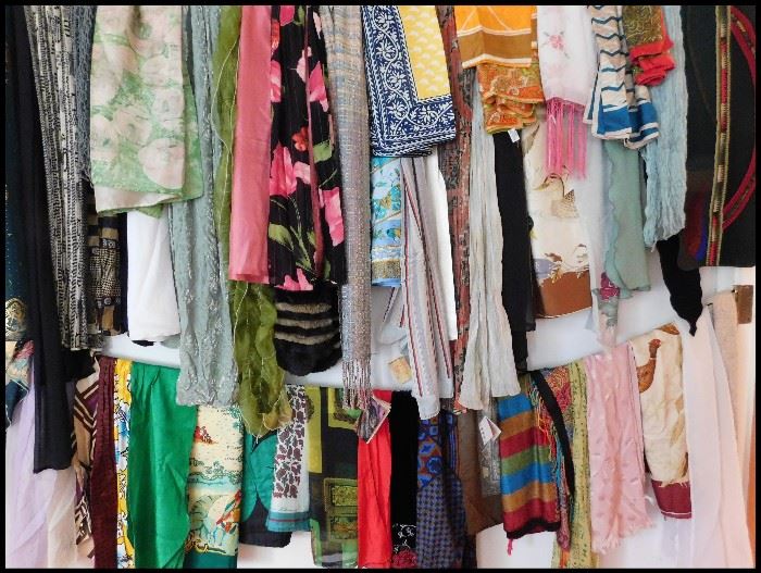 Scarves from around the world.