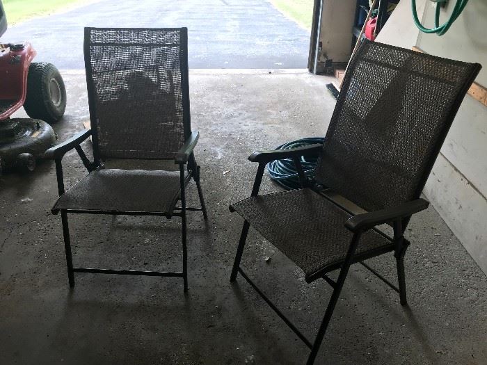 two medal matching chairs