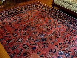 wonderful 11x17 1/2 hand tiedPersian rug