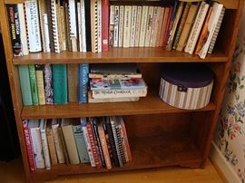 nice array of vintage cookbooks