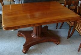 great large entry table-19th century