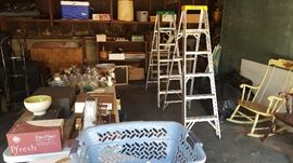 Loads of digging in the garages