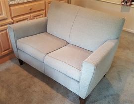 One of a pair of contemporary Flexsteel love seats  Top Quality!