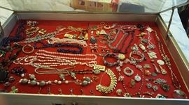 Great assortment of fine costume jewelry