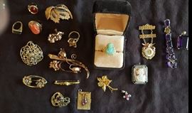 Part of the assortment of fine jewelry we have at this sale
