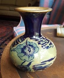 Turn-Teplitz Austrian vase....very rare unusual design!