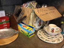 Kitchen - 40 piece  Christmas set 