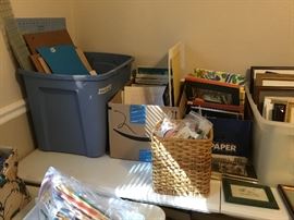 More art supplies and frames