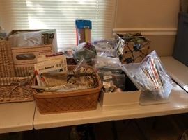 We also have sewing items