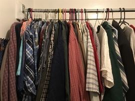 Men’s and women’s clothing