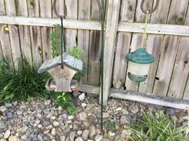 Back yard feeders