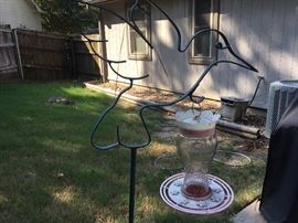 Hummingbird feeder