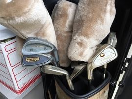 Second set of golf clubs - Tigers