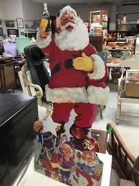Coca-cola Santa (cardboard upright)